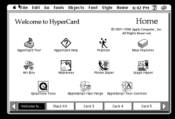 HyperCard (1987)